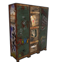 Permanent Detention - Rust-Skin für Schrank