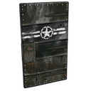 Army Metal Door - Rust-Skin für Blechtür