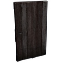 Bleached Ebony Door - Rust-Skin für Holztür