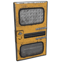 School Bus Door - Rust-Skin für Blechtür
