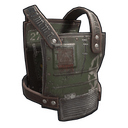 Salvaged Plating Armor - Rust-Skin für Metall Brustplatte