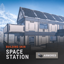 Space Station Building Skin - Rust-Skin für Gebäudeskin
