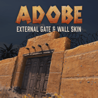 Adobe Gate and Wall Pack