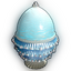 Rustigé Egg - Cerulean