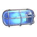 Blue Industrial Wall Light - Rust-Skin für Sonstiges