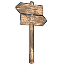Double Sign Post - Rust-Skin für Sonstiges