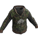 Rhinocrunch Hoodie - Rust-Skin für Kapuzenjacke