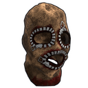 Zipper Face - Rust-Skin für Improvisierte Sturmhaube