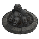Skull Fire Pit - Rust-Skin für Sonstiges