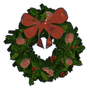 Christmas Door Wreath - Rust-Skin für Sonstiges