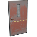 Industrial Door - Rust-Skin für Blechtür