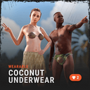 Coconut Underwear - Rust-Skin für Jute Hemd