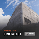 Brutalist Building Skin - Rust-Skin für Gebäudeskin