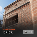 Brick Building Skin - Rust-Skin für Gebäudeskin
