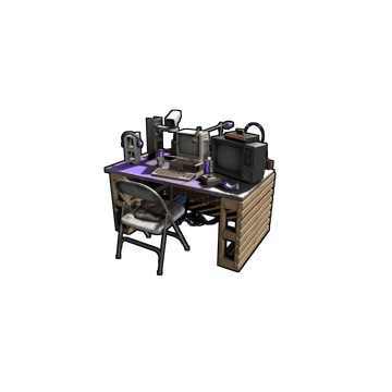 Twitch Rivals Desk – skin Computer Station w Rust