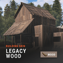 Legacy Wood Building Skin - Rust-Skin für Gebäudeskin