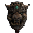 Tiger Mask - Rust-Skin für Wolf-Kopfschmuck