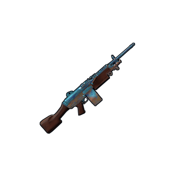 Trainwreck M249 – skin M249 w Rust