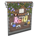 Retuu Door - Rust-Skin für Garagentor