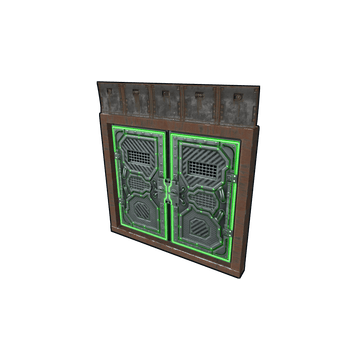 KICK Double Armored Door – skin Armored Double Door w Rust