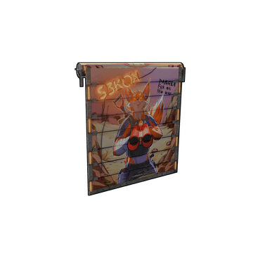 S3KOX Door – skin Garage Door w Rust