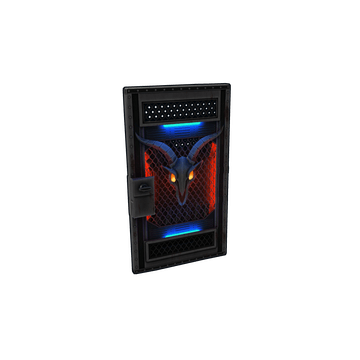 Team Panpots + V2 Door – skin Sheet Metal Door w Rust