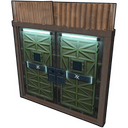Team Krolay + Raven Door - Rust-Skin für Doppeltür aus Blech