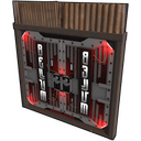 Bellum - Sheet Metal Double Door - Rust-Skin für Doppeltür aus Blech