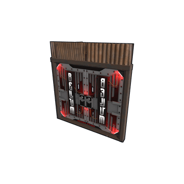Bellum - Sheet Metal Double Door – skin Sheet Metal Double Door w Rust