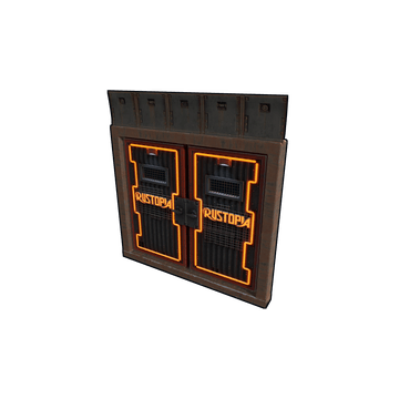 Rustopia Armored Double Door – skin Armored Double Door w Rust