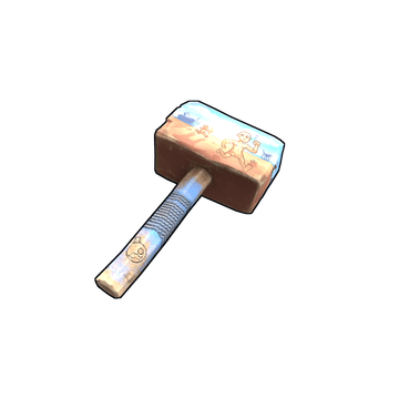 FancyOrb Wipe Day Hammer – skin Hammer w Rust