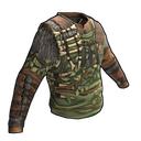 Druid Burlap Shirt - Rust-Skin für Jute Hemd