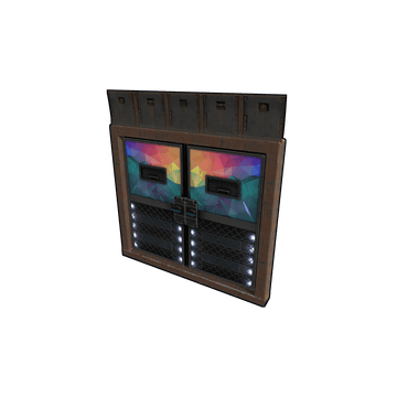 Rustoria Armored Double Door – skin Armored Double Door w Rust