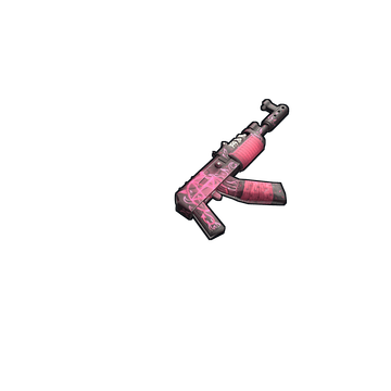 QTCinderella + HasanAbi AR – skin Assault Rifle w Rust