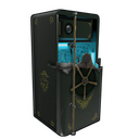 Blau x Ellum Fridge - Rust-Skin für Kühlschrank