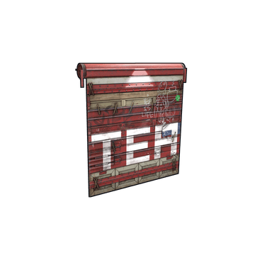 TeaGuyTom Garage Door – skin Garage Door w Rust