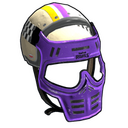 Twitch Rivals Facemask - Rust-Skin für Metall Maske
