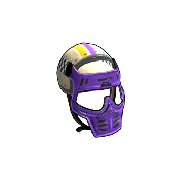 Twitch Rivals Facemask – skin Metal Facemask w Rust