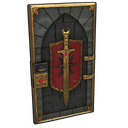 Kingdoms II Door - Rust-Skin für Blechtür