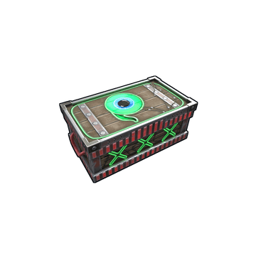 Jacksepticeye Storage – skin Large Wood Box w Rust
