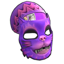 Kitten Face Mask - Rust-Skin für Metall Maske