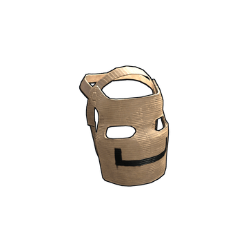 KKatamina Mask – skin Metal Facemask w Rust
