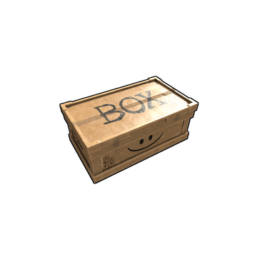 BoxBox Box – skin Large Wood Box w Rust