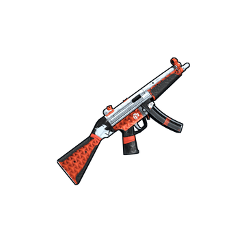 deathwingua MP5 – skin MP5A4 w Rust