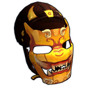 Buddha Mask - Rust-Skin für Metall Maske