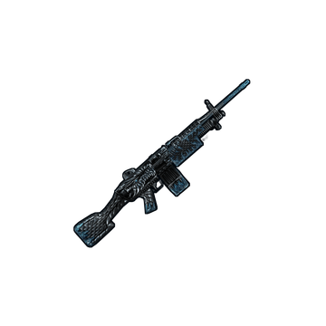 Frost LMG – skin M249 w Rust