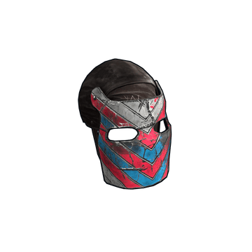 IOK Facemask – skin Metal Facemask w Rust