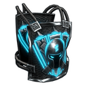 Staxx Chest Plate - Rust-Skin für Metall Brustplatte