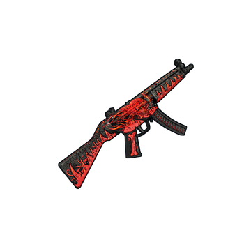 Warrior MP5 – skin MP5A4 w Rust