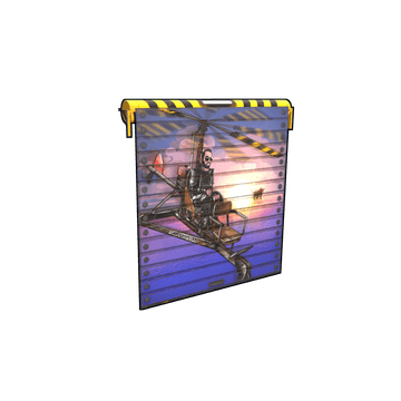 Agustabell Garage Door – skin Garage Door w Rust